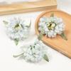 Simulación Cabeza de flor de peonía Mori de 6 cm material para corona de guirnalda DIY ramillete Hanfu tocado antiguo hecho a mano accesorios para el cabello