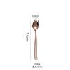 Cuchara de nido de pájaro de acero inoxidable, cuchara especial para pegamento de flores, cuchara de postre creativa, cuchara para fideos instantáneos, tenedor, cuchara de ensalada de frutas de hotel de una pieza