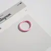 Novos 27 Argolas de Mola Plásticas Coloridas, Fechos de Mola Abertos Coloridos, Fechos Redondos Pequenos para Pendurar, Acessórios para Joias