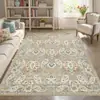 Alfombra Lavable Imitación Cachemir Más Vendida Transfronteriza, Resistente a Manchas y Fácil de Mantener, Felpudo de Área Grande para Uso Doméstico, Alfombra de Sala de Estar de Cobertura Completa