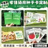 Papel Semilla Personalizable para Promoción de Beneficio Público, Etiquetas Colgantes Ecológicas, Boletos Culturales y Creativos, Invitaciones, Grado Alimenticio, Alta Tasa de Germinación