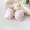 Laço de Bolinhas Flor de Cinco Pétalas Flor de Algodão Tridimensional Acessórios de Cabelo DIY Acessórios para Headwear Sapatos e Meias Bolsas Acessórios