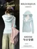Chamarra corta tipo sudadera ajustada para mujer, nuevo estilo otoño 2026, top ajustado que ciñe la cintura, hermoso atuendo estilo coreano de principios de otoño, ligero