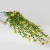 45 Peças de Eucalipto Artificial Violeta para Pendurar na Parede Arranjo de Flores de Eucalipto para Decoração de Casamento Pendente de Parede e Decoração Suspensa