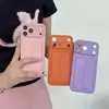 Adequado para capa de celular iPhone 18 Pro Max, capa flip de couro lisa com porta-cartões, capa anti-queda de proteção total para Apple 17, 16 capa de couro, transfronteiriço