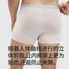 Ropa Interior para Hombre Verano Hielo Seda Ultradelgada Grande Malla en Forma de V Transpirable Sudoración Secado Rápido Entrepierna Bacteriostática 7A Ropa Interior de Seda de Hielo para Hombre