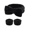 Diadema Maquillaje Cuidado de la Piel Diadema Lavado Facial Diadema Niña Diadema Cabello Desenfocado Diadema Spa Set de Pulseras Diadema para Lavado Facial