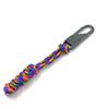Paracord Trançado Substituível Cabeça de Zíper Acessórios Bolsa de Outdoor Fivela de Zíper Pingente Mochila Roupas Corda de Zíper Colorida