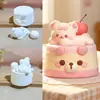 [99% Sem Defeitos] Boneco de Gesso para Aromaterapia Kuromi Cachorro de Canela Kt Gato Ornamento Graffiti