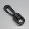 Gancho giratorio de 1.1 cm directo de fábrica para equipaje, bolso de mano, gancho giratorio, gancho giratorio doble de plástico, gancho de POM