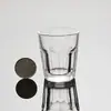 Juego de Vasos Pequeños de Vidrio Grueso para Baijiu Casero Vaso de un Solo Tiro para Whiskey Licor Decantador Vaso Bala Copa de Vino Pequeña