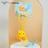 Baimao Original Chaveiro Pingente Desenho Animado Dragão de Leite Fofo Bolha Soprando Brinquedo de Balanço Descompressor Delicado Enfeites para Pendurar na Bolsa
