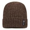 Nuevos Sombreros de Otoño e Invierno para Hombre de Chenilla Cálidos de Punto con Forro de Felpa Engrosados de Tipo Gorro para Jóvenes y Personas de Mediana Edad Sombreros a Prueba de Viento