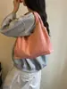 Bolso de Hombro de Mezclilla de Gran Capacidad Nuevo Primavera 2026, Bolso Tote Simple y Versátil para el Trabajo, Bolso de Mano de Alta Gama