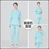 Uniforme de Enfermera Hospital Salón de Belleza Conjunto de Uniforme de Trabajo Opciones de Manga Larga y Corta Opciones Multicolor Uniforme de Enfermera con Parte Superior e Inferior