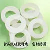 Gaxeta Plana de Silicone Transparente O-Ring à Prova d'Água Gaxeta de Vedação para Purificador de Água Almofada de Silicone Amortecedora à Prova de Choque