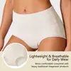 Pantaletas Zeriluna de Cintura Alta con Control de Abdomen y Levantamiento de Glúteos, Elásticas y No Aprietan, Material Cómodo y Amigable con la Piel, Ropa Interior de Cintura Alta con Control de Abdomen
