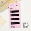 Set de Pinzas para el Cabello de Dibujos Animados Pintura Negra Mate Pinza para Flequillo Cabello 20 Pinzas de Una Palabra En Cajas Pinza Lateral Simple A33