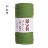 Algodón Hueco Hilo Redondo Espesor Medio Hilo Sencillo Hecho a Mano diy Bolsa de Crochet Sombrero Zapatillas Material para Bolsas