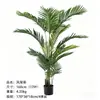 Palma Areca Artificial Grande de Pie Planta Verde Artificial Planta en Maceta Estilo Nórdico Palma Areca Artificial Decoración de Sala de Estar Interior