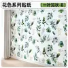 Papel Pintado Autoadhesivo Pegatinas Florales Retro Decoración de Paredes de Habitación de Estudiantes y Alquiler Pegatinas de Pared Fondo de Pared Papel Pintado Venta al Por Mayor
