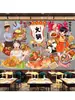Estilo de moda nacional mural restaurante de hot pot papel tapiz picante para sala de ajedrez comida china barbacoa tienda estilo coreano americano papel tapiz de fondo