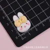 Accesorios Creativos Lindos de Resina de Conejo Miffy Lazo Pegamento de Crema DIY Funda de Teléfono Pasador para el Cabello Cuerda para el Cabello Llavero Venta al por Mayor