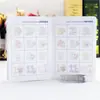 Libro de sellos de viaje de hojas sueltas para niños, libro de escritura de recompensas con sellos, pasaporte de Beijing, Nanjing, personal de inglés, libro de SELLOS en blanco