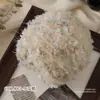 Fio de pelo misturado à mão, fio de lã especial para bolsas DIY, cor de doce, macio para chapéus feitos à mão, fio para suéter de crochê