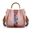 Bolsas para Mujer 2024 Nuevo Conjunto de Cuatro Piezas de Moda Europea y Americana: Bolso Tote, Bolso de Hombro, Bolso Cruzado, Bolso Cubo, Bolso de Mano Mult piez