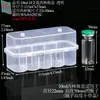 Caja de embalaje para vial de 3 ml-20 ml, caja de plástico para vacunas de 2/4/6/10 unidades, caja de embalaje para polvo liofilizado con tapa