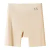 Pantalones de Seguridad Sin Costuras Antibacterianos de Cintura Alta Cheongsam Ropa Interior Anti-Exposición para Mujer Antirrizado Control de Barriga Levantamiento de Glúteos Calzoncillos Boxer de Base