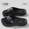 Zapatillas de cinco dedos de dibujos animados para mujer, nuevas de verano para interior, antideslizantes, transpirables, para exteriores, tipo slip-on, zapatillas de garra