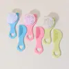 Peine para bebé Traje de cuidado Peine masajeador para cuero cabelludo de bebé Peine para cabello de bebé Cepillo de baño