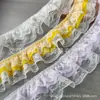 9cm multicolor multicapa gasa encaje volantes DIY Lolita material para paraguas ropa decoración de falda accesorios para calcetines