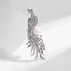Nuevo Broche de Borla de Perla de Fénix Estilo Chino Pin de Solapa Nicho Accesorios Exquisitos de Alta Gama Joyería de Moda