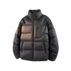 Roupas de montanhismo masculinas no atacado, novos estilos de inverno, jaquetas de algodão folgadas, quentes e resistentes ao frio, disponíveis em estilos para casais, com gola alta