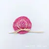 Gorro de Ganchillo Hecho a Mano Colgante Mini Hilo Mixto Adorno Tejido a Mano Accesorios Artísticos Estilo Coreano Venta al por Mayor