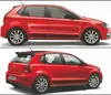 Adecuado para Volkswagen polo Golf vw UP Faldón lateral pegatinas para coche pegatinas personalizadas modificadas A917