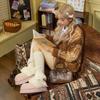 Zapatos de Felpa con Forro de Lana Ant Love Otoño e Invierno Estilo Nuevo Cálidos, Cómodos, Suaves de Látex para Uso Casual en Interiores y Exteriores Pantuflas de Algodón
