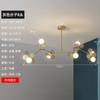 Lámpara de araña roja para habitación infantil, iluminación nórdica, lámpara creativa para dormitorio, lámparas modernas y sencillas para habitación de niños y niñas