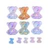 Mini Pieza de Oso Mágico Perlado Joyería DIY Pegamento Crema Decoraciones Carcasa de Teléfono Material Casero Accesorios de Resina