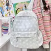 Mochila Americana High Street ins Nicho Escuela Secundaria Femenina Estudiante Universitaria Verano Simple Alta Apariencia Doble Hombro Mochila Pequeña