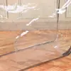 Saco com Zíper Transparente de Fio de PVC Saco de Fio de PVC Bolsa de Mão Cobertor Colcha Conjunto de Quatro Peças Saco de Embalagem Fabricante Atacado