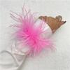 Anillo de plumas de avestruz de 22 colores transfronterizo pulsera de plumas de Amazon pulsera para la muñeca joyería juguete tocado pulsera