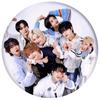 Acessórios de Chaveiro Espelho Pingente Emblema do 6º Aniversário de Debut do Stray Kids Próximos a Huang Xuanchen