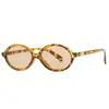 Gafas de Nerd Estilo Zhang Yuanying para Mujer Miopía Se Pueden Equipar con Graduación Cara Pequeña Sentido Avanzado Armazón Ovalado Ojo de Tortuga