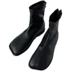 Botas Chelsea Femininas, Botas de Cano Curto para Primavera e Outono, Novo Modelo 2024, Tendência com Solado Baixo Macio