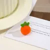 DIY Crianças Criativas Feito à Mão Mini Bola de Cabelo de Fruta Grande e Pequena Caqui Boneca Decorativa Fruta Grampo de Cabelo Bola de Cabelo DIY