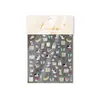 Adesivos Tomoni Finos e Resistentes para Nail Art Estilo Ins Cura de Primavera Gato Leopardo Selvagem Joias Adesivos Manuais para Unhas
